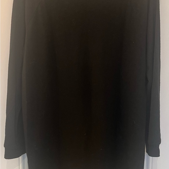 Lauren Moshi L/S Metallic Peace Hand Top in Black - Picture 4 of 7